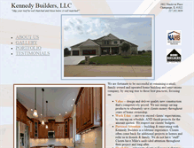 Tablet Screenshot of kennedy-builders.com
